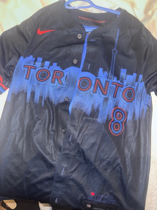 Toronto Blue Jays Other - Toronto Blue Jays city connect jersey / men’s small / Biggio #8